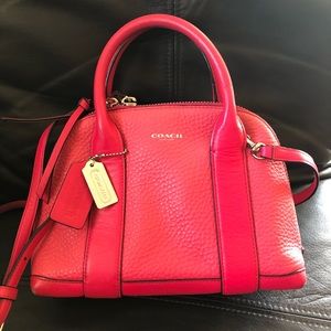 Coach bag. Hot pink!
